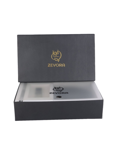 ZEVORA Men Leather Belt Keychain & Pen - Image 8