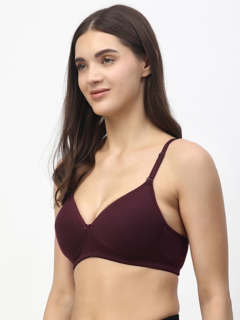 Floret Pack of 2 Seamless Heavily Padded Pushup T-Shirt Bra Molded Cup Multiway Straps - Image 4