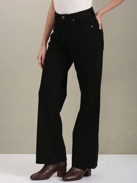 U.S. Polo Assn. Women Bootcut Mid-Rise Dark Shade Cotton Clean Look Jeans - Image 3