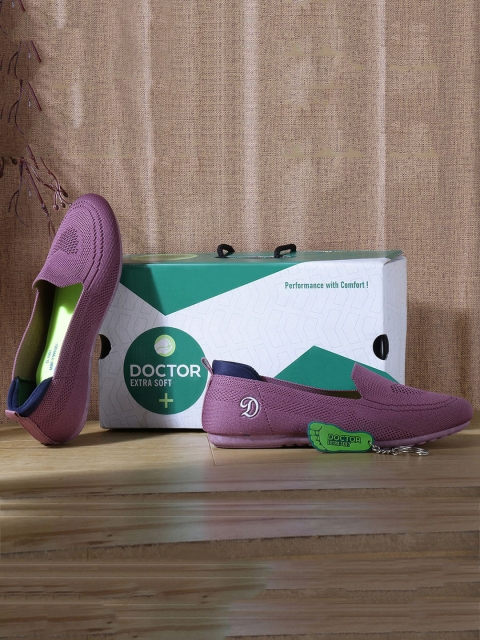 DOCTOR EXTRA SOFT Women Perforations Lightweight Slip-On Sneakers