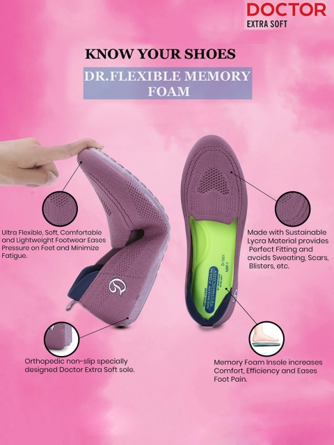 DOCTOR EXTRA SOFT Women Perforations Lightweight Slip-On Sneakers - Image 7