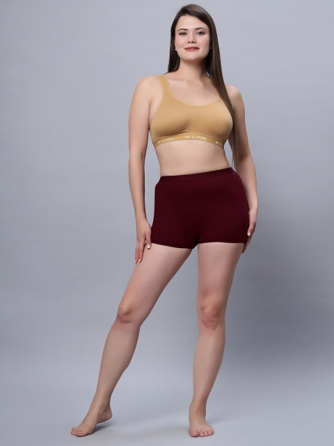 In Care Full Coverage Non Padded Seamless Pure Cotton Workout Bra With All Day Comfort - Image 4
