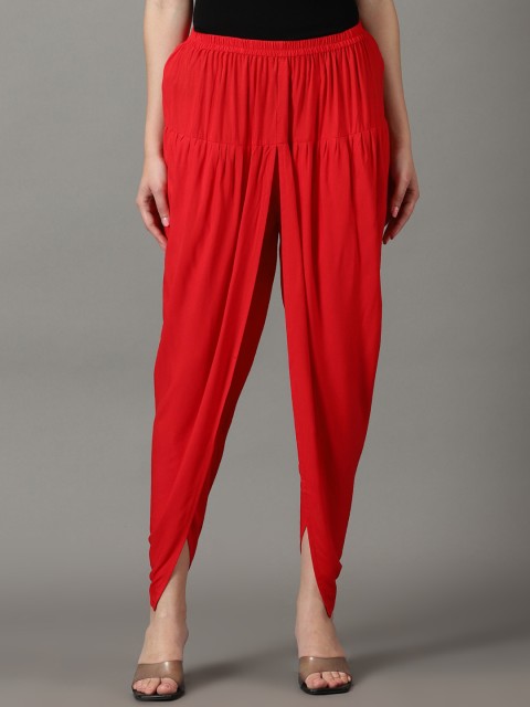 DIVINATION Women Gathered Detail Dhoti Pant - Image 2