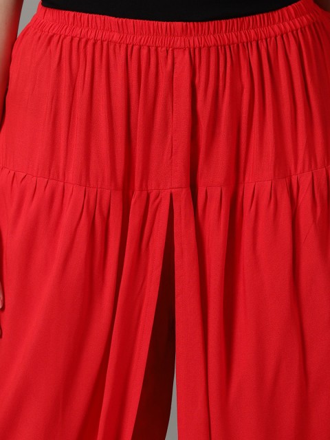 DIVINATION Women Gathered Detail Dhoti Pant - Image 6