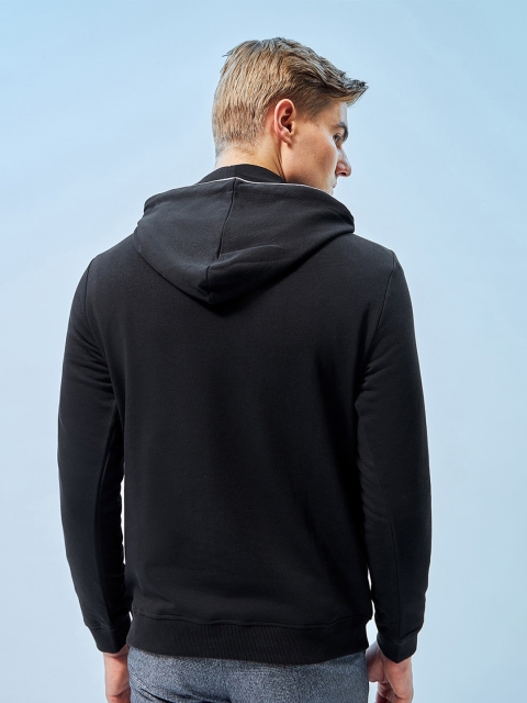 Bewakoof Men Black Hoodie - Image 4