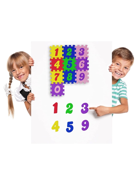 MUREN Kids Mini Alphabet & Number Floor Foam Play Mat - Image 3