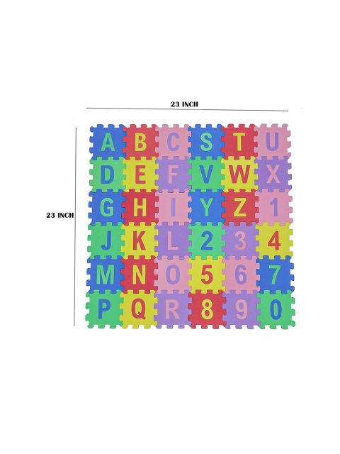 MUREN Kids Mini Alphabet & Number Floor Foam Play Mat - Image 7