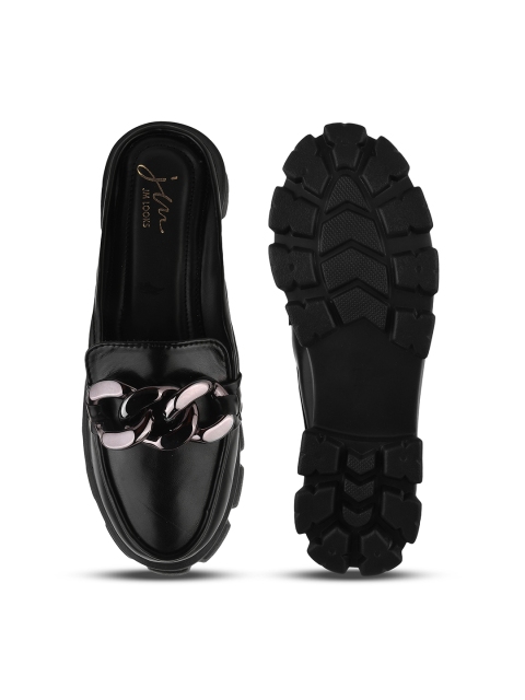 JM Looks Round Toe Platform Heels - Image 6