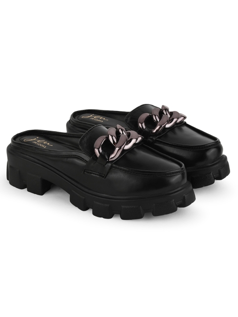 JM Looks Round Toe Platform Heels - Image 3