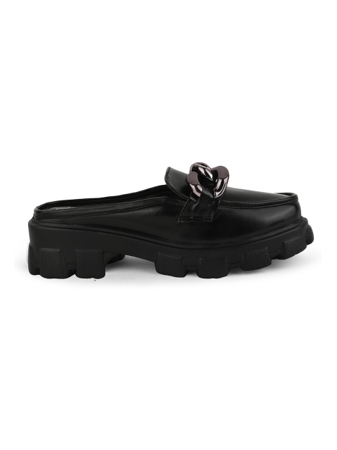 JM Looks Round Toe Platform Heels - Image 4
