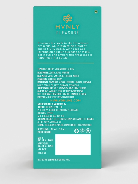HVNLY Women Pleasure Eau De Parfum - 30ml - Image 7