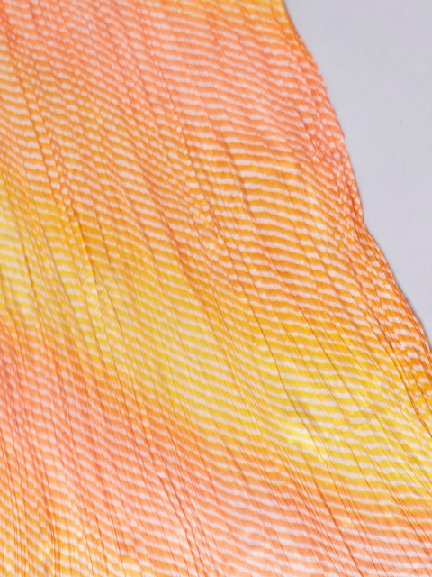 Aditi Wasan Striped Leheriya Cotton Dupatta - Image 2