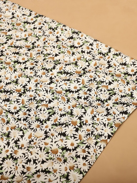 GRACIT Floral Printed Flared Knitted Palazzo - Image 7