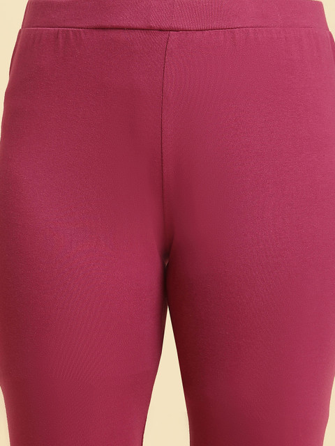 W Mid Rise Ankle Length Leggings - Image 6