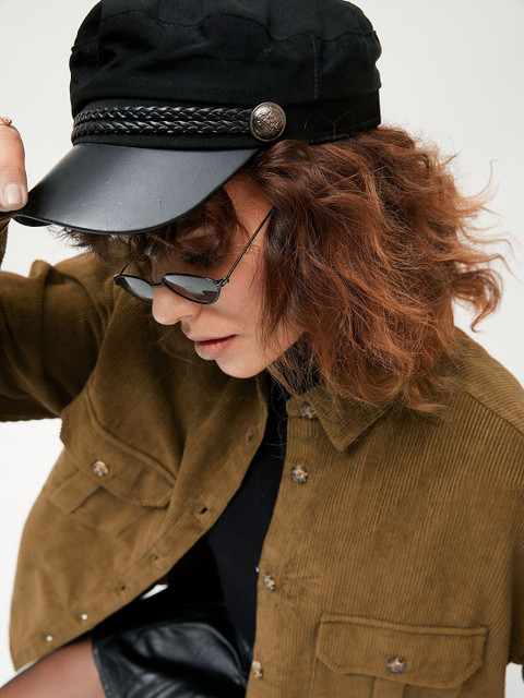 SASSAFRAS Spread Collar Pure Cotton Oversized Shackets - Image 7