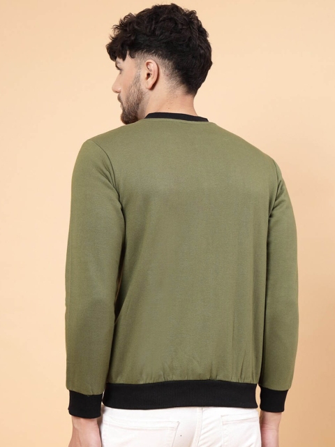 Rigo Men Solid Casual Open Pullover Sweatshirt - Image 4