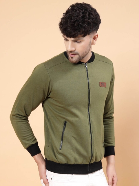 Rigo Men Solid Casual Open Pullover Sweatshirt - Image 3