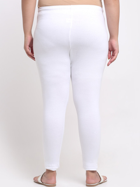 Trend Level Women Plus Size Mid-Rise Slim-Fit Ankle Length Leggings - Image 3