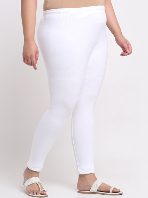 Trend Level Women Plus Size Mid-Rise Slim-Fit Ankle Length Leggings - Image 2