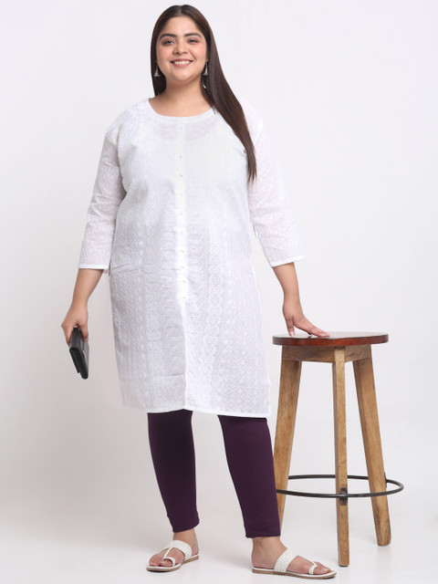 Trend Level Plus Size Mid-Rise Slim-Fit Ankle-Length Leggings - Image 4