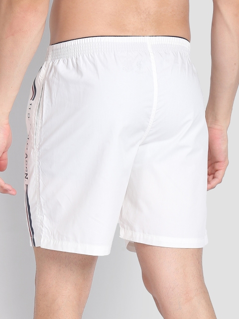 U.S. Polo Assn. Pure Cotton Brand Detail Striped Boxers IYAX-001-PL - Image 4