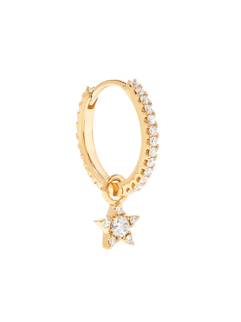 MINUTIAE Gold-Plated Star Shaped Drop Earrings - Image 4