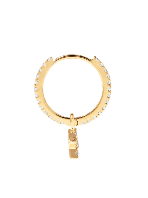 MINUTIAE Gold-Plated Star Shaped Drop Earrings - Image 5