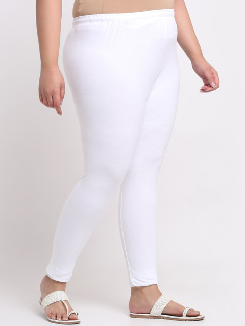 Trend Level Women Plus Size Mid-Rise Slim-Fit Ankle Length Leggings - Image 2