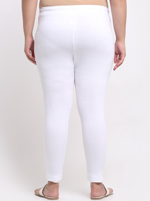 Trend Level Women Plus Size Mid-Rise Slim-Fit Ankle Length Leggings - Image 3