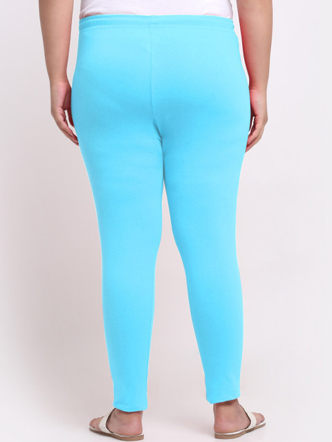 Trend Level Women Plus Size Mid-Rise Slim-Fit Ankle Length Leggings - Image 3