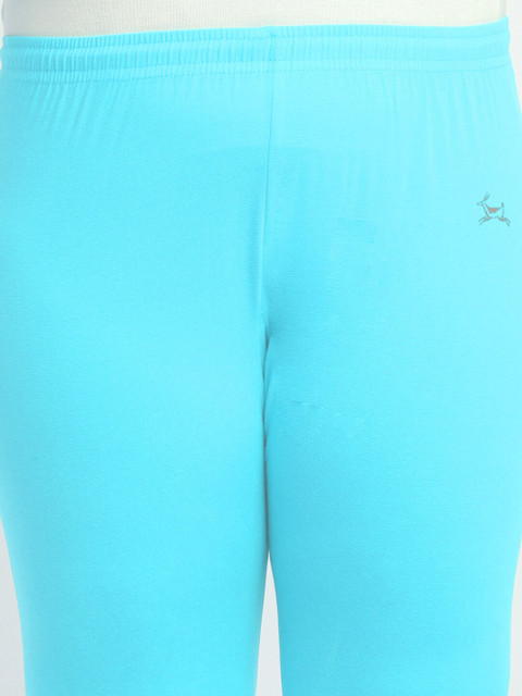 Trend Level Women Plus Size Mid-Rise Slim-Fit Ankle Length Leggings - Image 5