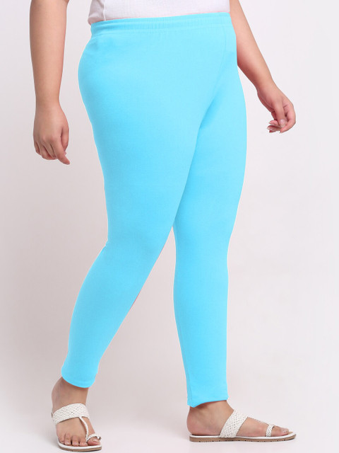 Trend Level Women Plus Size Mid-Rise Slim-Fit Ankle Length Leggings - Image 2