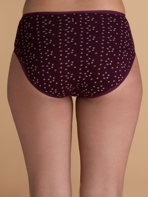 Nykd Pack Of 3 Assorted Mid-Rise Hipster Cotton Briefs - Image 5