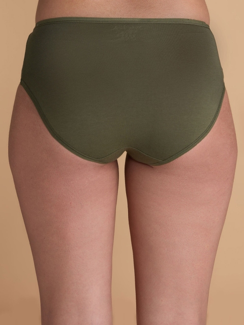 Nykd Pack Of 3 Mid-Rise Assorted Anti-Odour Cotton Hipster Briefs NYP033-Assortment 9 - Image 5