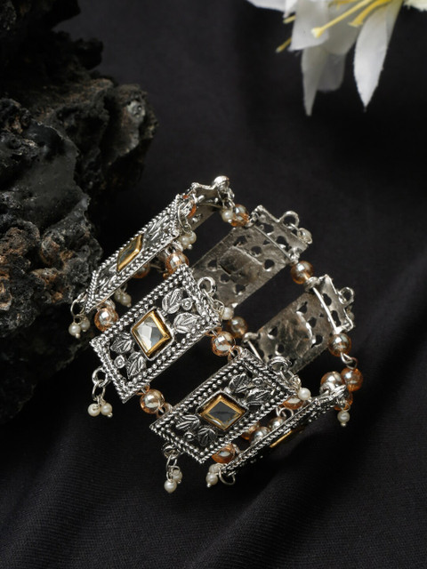 Sangria Silver-Plated Bracelet