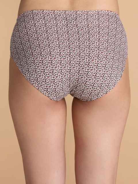 Nykd Pack Of 3 Mid-Rise Assorted Anti-Odour Cotton Hipster Briefs NYP100-Assortment9 - Image 5