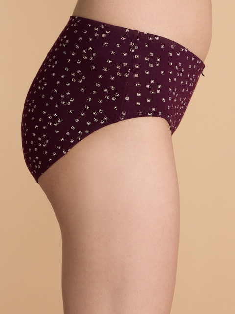 Nykd Pack Of 3 Mid-Rise Assorted Anti-Odour Cotton Hipster Briefs NYP100-Assortment10 - Image 3