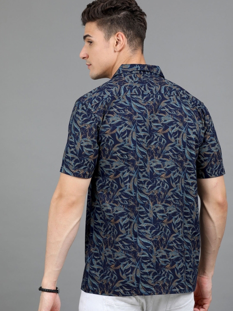 HERE&NOW Floral Printed Cotton Casual Shirt - Image 4