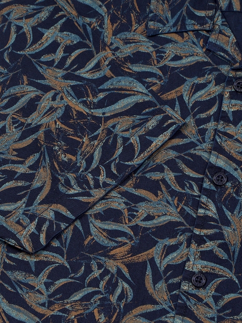 HERE&NOW Floral Printed Cotton Casual Shirt - Image 6