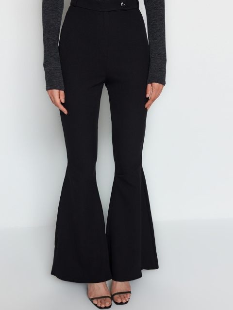 Trendyol Women Mid Rise Bootcut Trousers