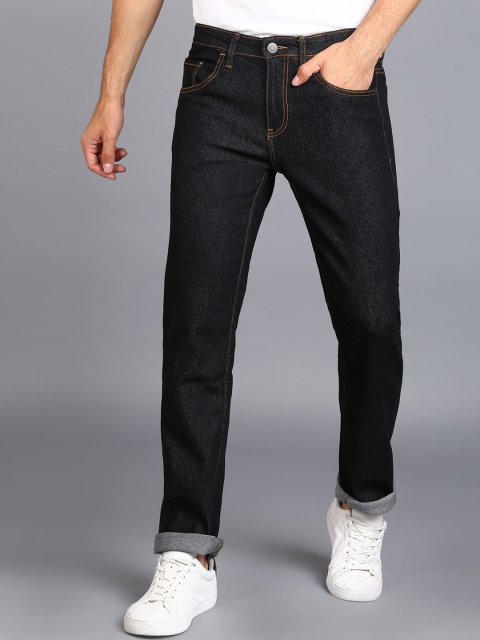 Urbano Fashion Men Clean Look Mid-Rise Stretchable Jeans