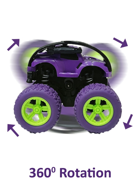WEMBLEY Kids Set Of 4 Monster Truck Tractor 4WD Toy Vehicles - Image 2
