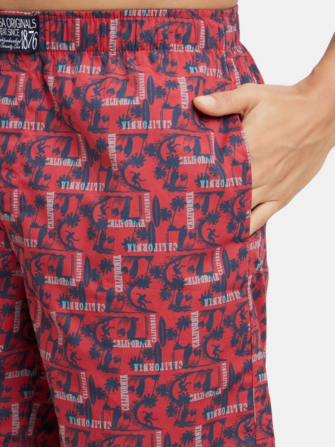 Jockey Combed Mercerized Cotton Woven Boxer Shorts with Side Pocket-US57 - Image 6