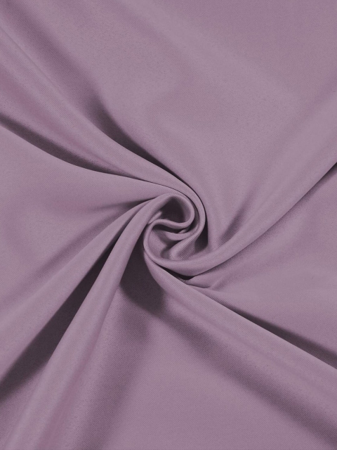 Cloth Fusion Lavender 2 Pieces Room Darkening Blackout Door Curtains - Image 4