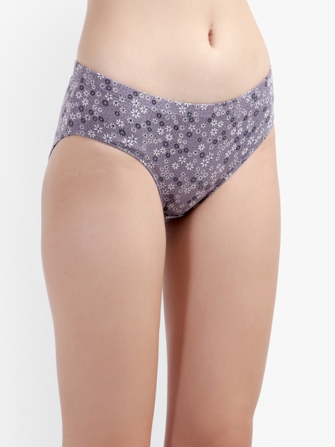 Bruchi CLUB Pack Of 3 Assorted Floral Printed Hipster Briefs - Image 2