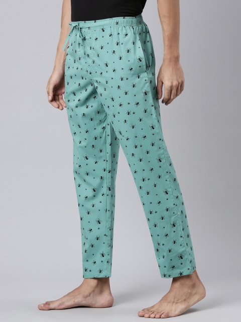Joven Men Printed Cotton Lounge Pant - Image 3