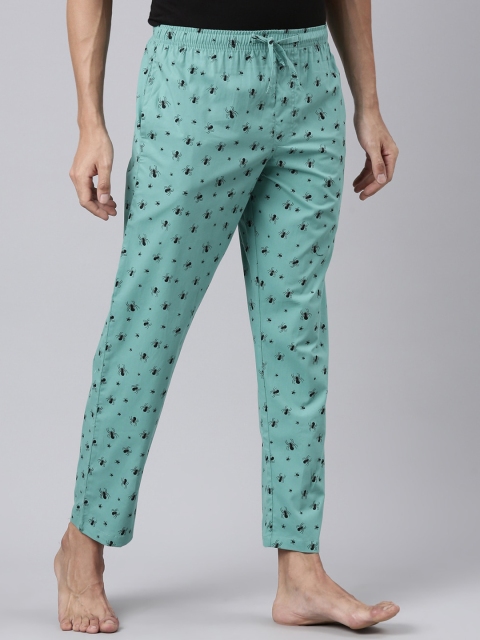 Joven Men Printed Cotton Lounge Pant - Image 2
