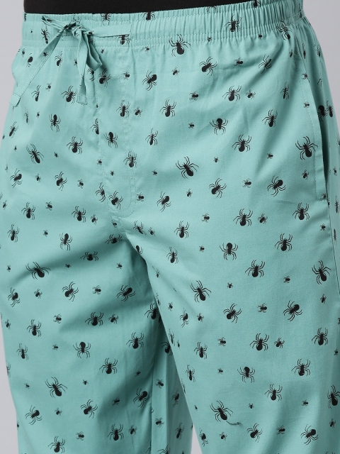 Joven Men Printed Cotton Lounge Pant - Image 6
