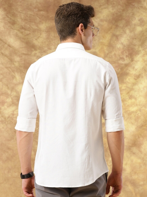 INVICTUS Original Slim Fit Spread Collar Cotton Casual Shirt - Image 4