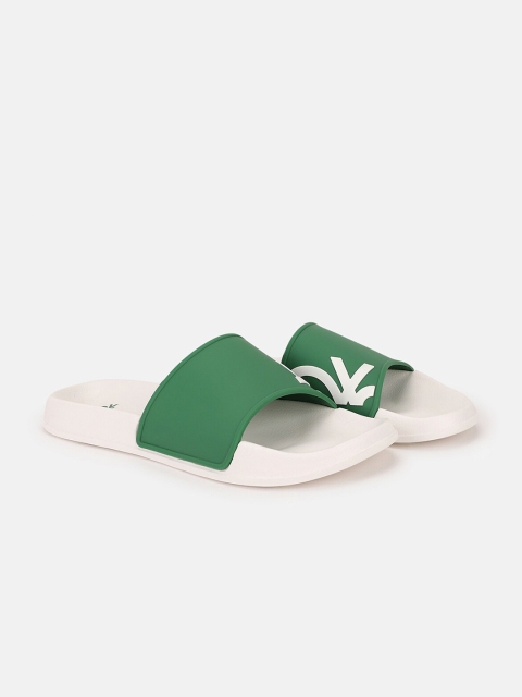 United Colors of Benetton Men Printed Sliders - Image 2